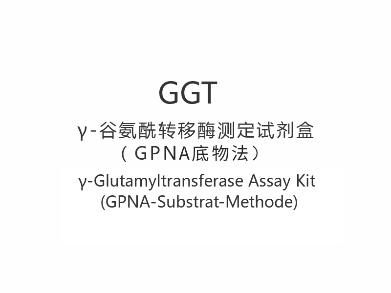 【GGT】γ-Glutamyltransferase Assay Kit (GPNA-Substrat-Methode)